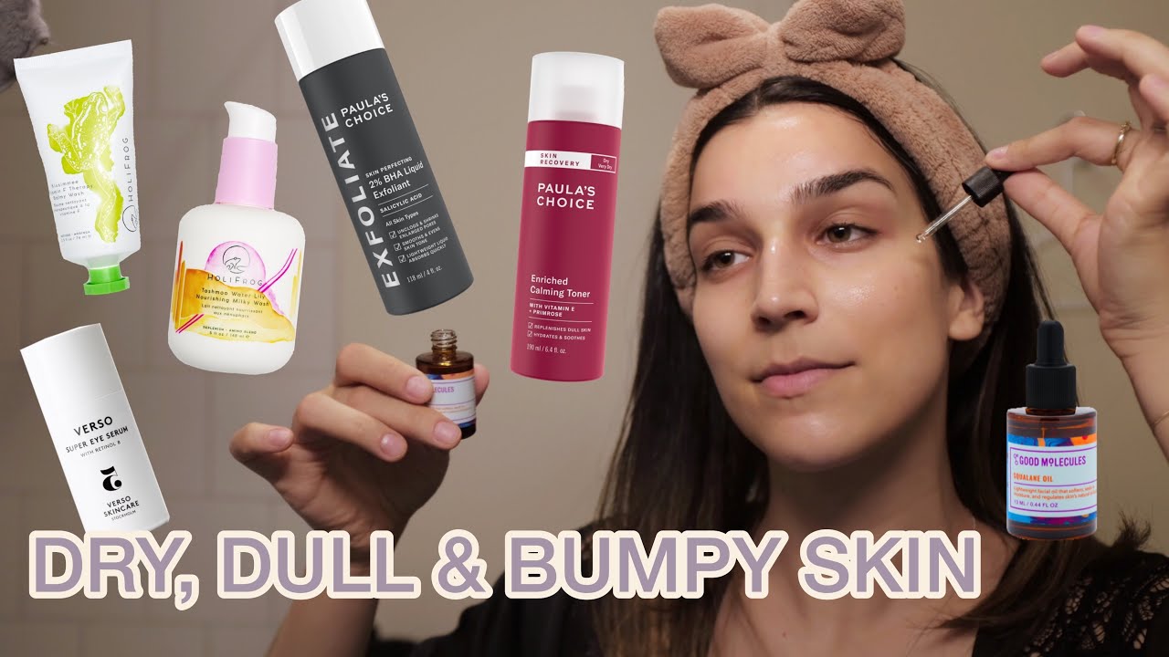 Nighttime Skincare Routine for Dry & Textured Skin + lots of product recs!