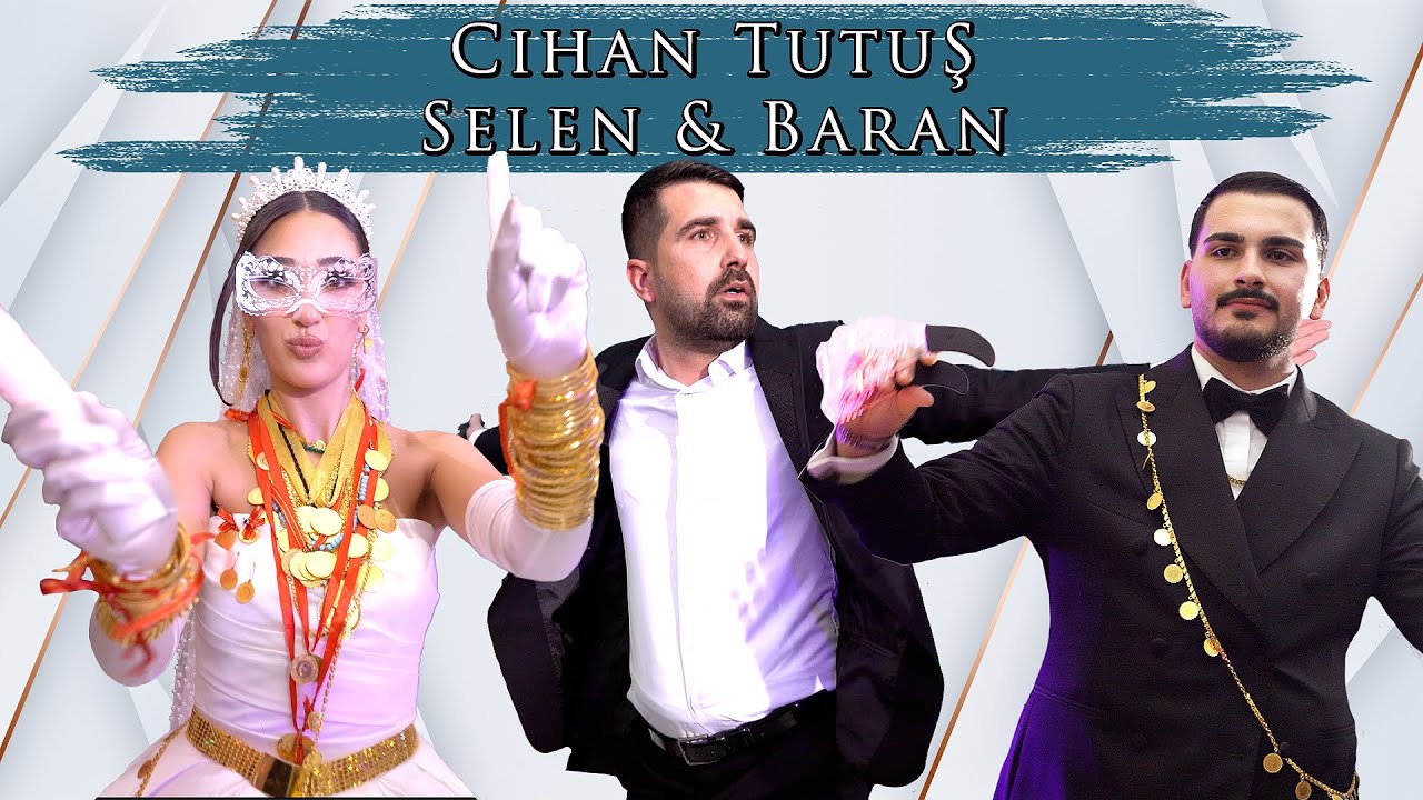 Selen & Baran - Cihan TUTUŞ - Mask at Kurdish Wedding - Pazarcik Dügünü / cemvebiz production®