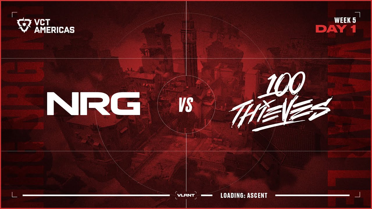 NRG vs 100T - VCT Americas Stage 1 - W5D1 - Map 2