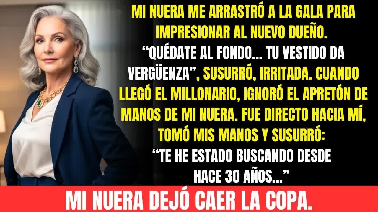 Mi nuera dijo： “Quédate al fondo”  Hasta que el millonario la ignoró y tomó mis manos