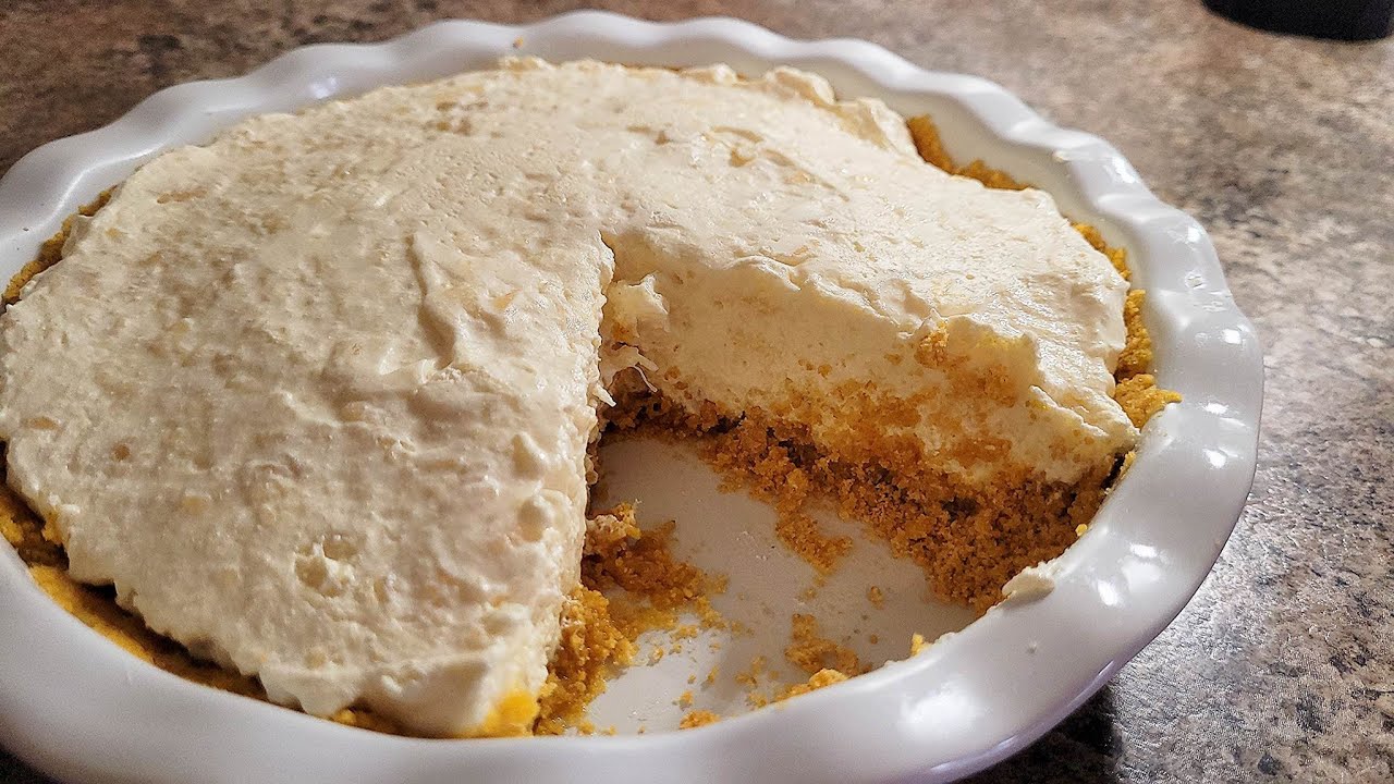 No-Bake Pineapple pie