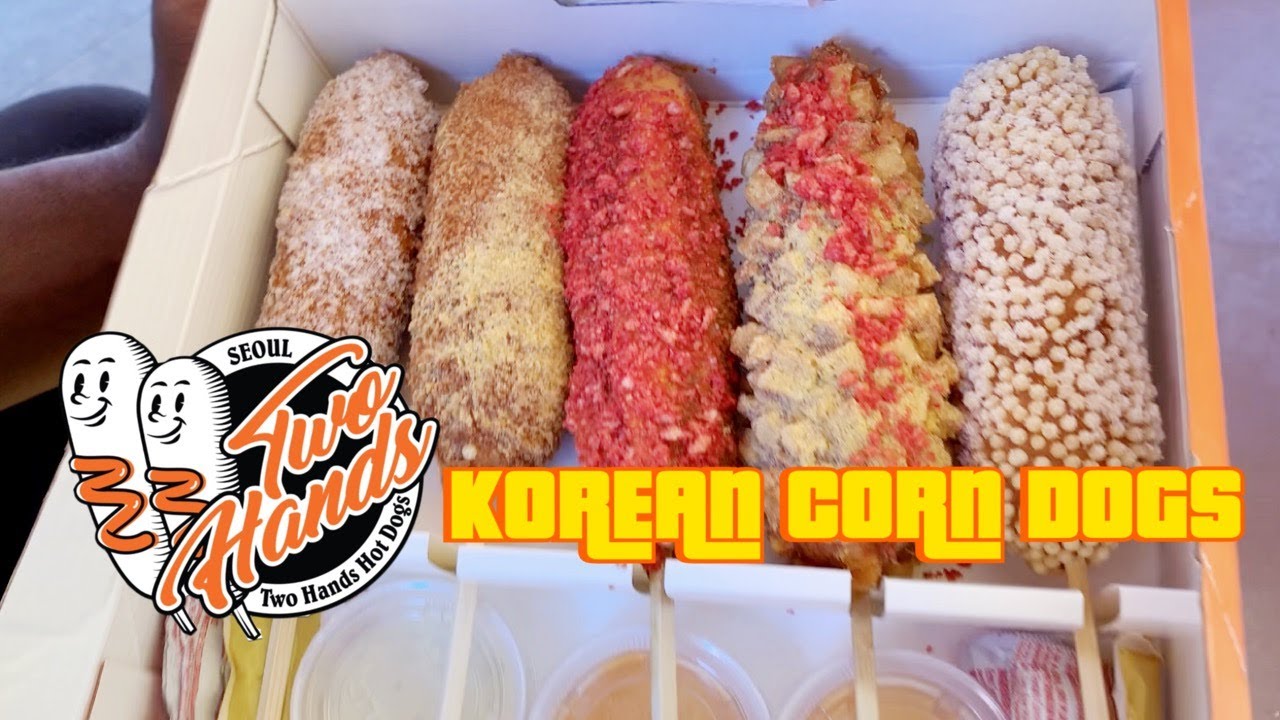THE BEST KOREAN CORN DOGS | TWO HANDS NEW YORK CITY | WOW !