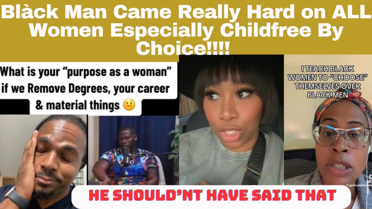 Blàck People Really Came All Out For The Blàck Man For Saying This things About Women/Interesting