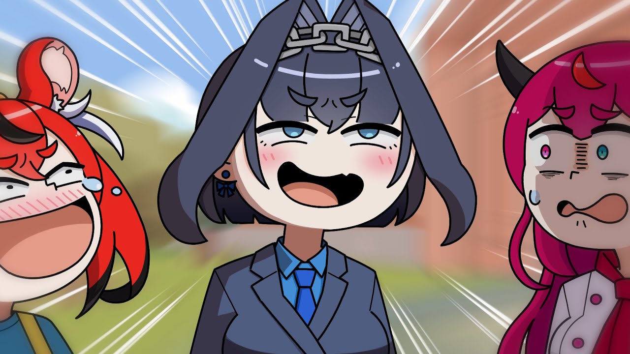 Kronii & Bae Being Misogynistic【Hololive Animation｜Eng sub】