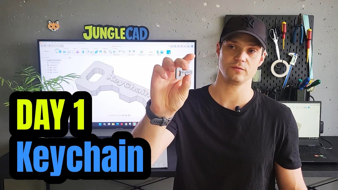Learn Fusion in 10 Days | Day 1: Custom Keychain