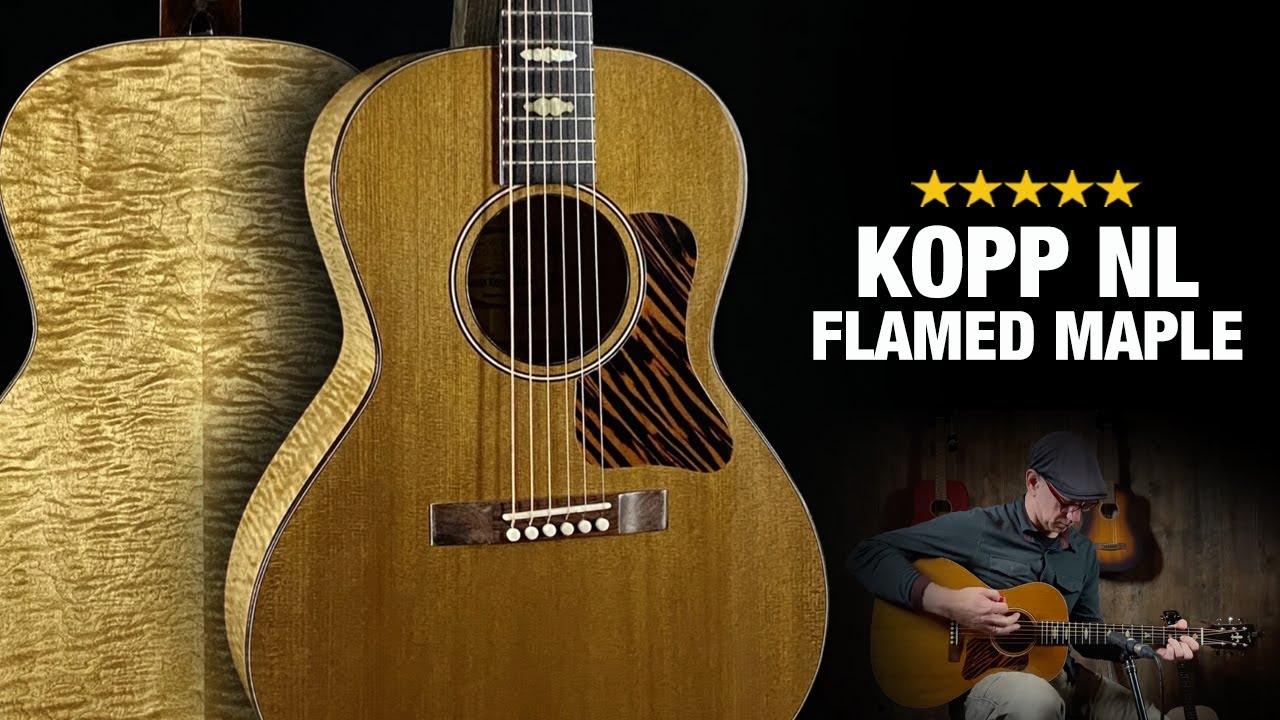 Kevin Kopp Nick Lucas Flamed Maple!