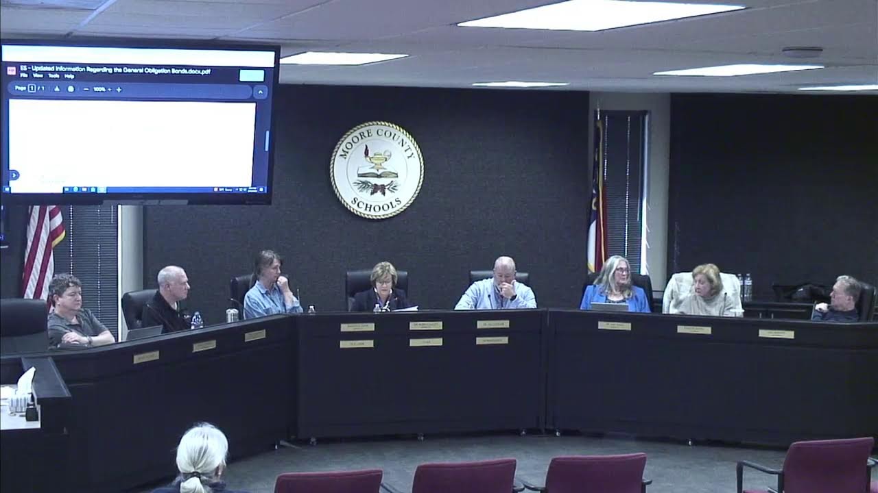 Moore County School Board Special Called Meeting 2-16-26