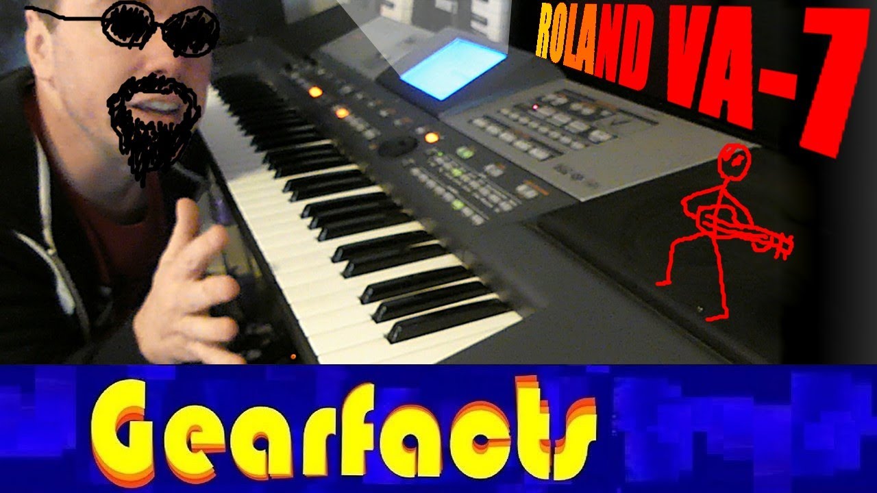 The mighty Roland VA-7 synth-keyboard-sampler-arranger. Wow.