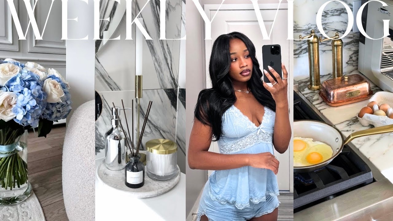weekly vlog! exposing myself + how i make 10k everyday + new hair + grocery haul + girls night out