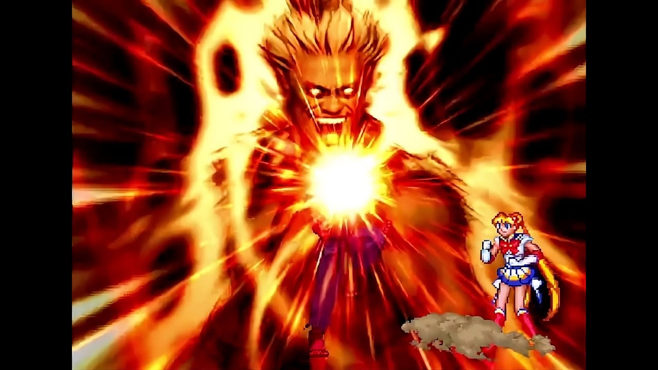 MUGEN Omega Rugal 2002 (Pots) And Shin Gouki/Shin Akuma (Pots) Longplay!! BOSS TIME!!!