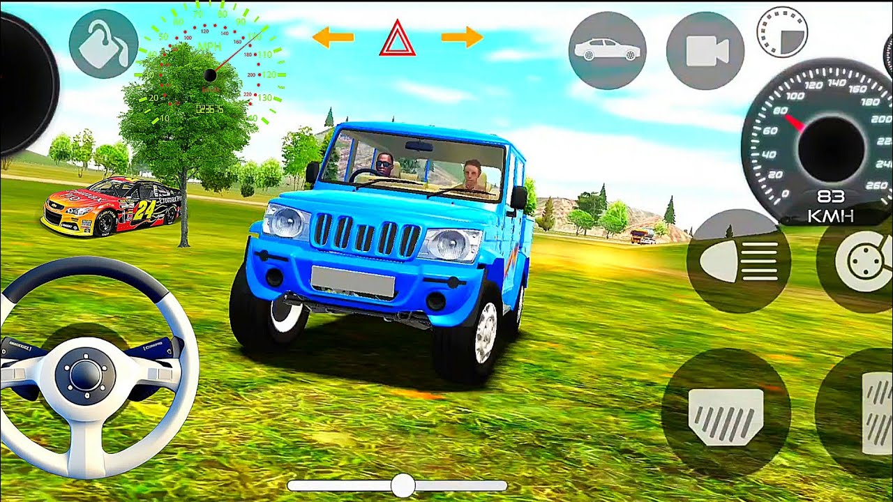 Indian Cars Simulator 3D: Mahindra Bolero Extreme Offroading! Android iOS 