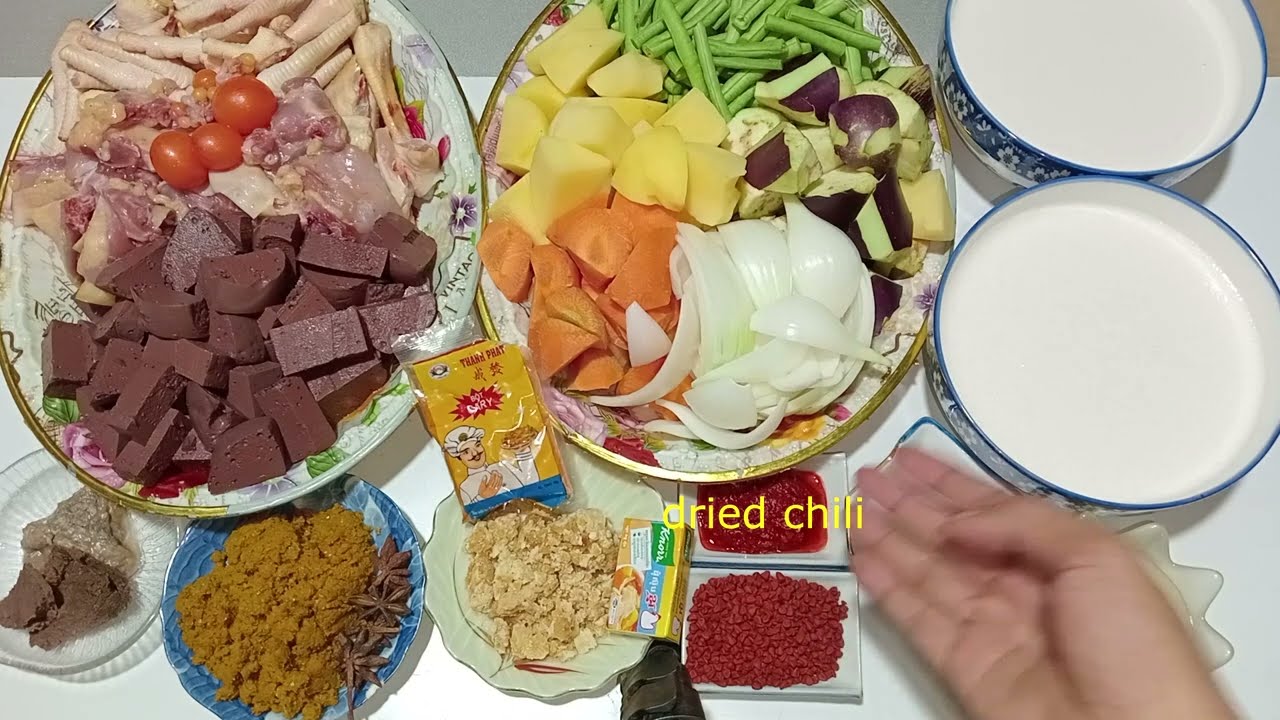 How to make Chicken Curry Recipe /សម្លរការីសាច់មាន់​