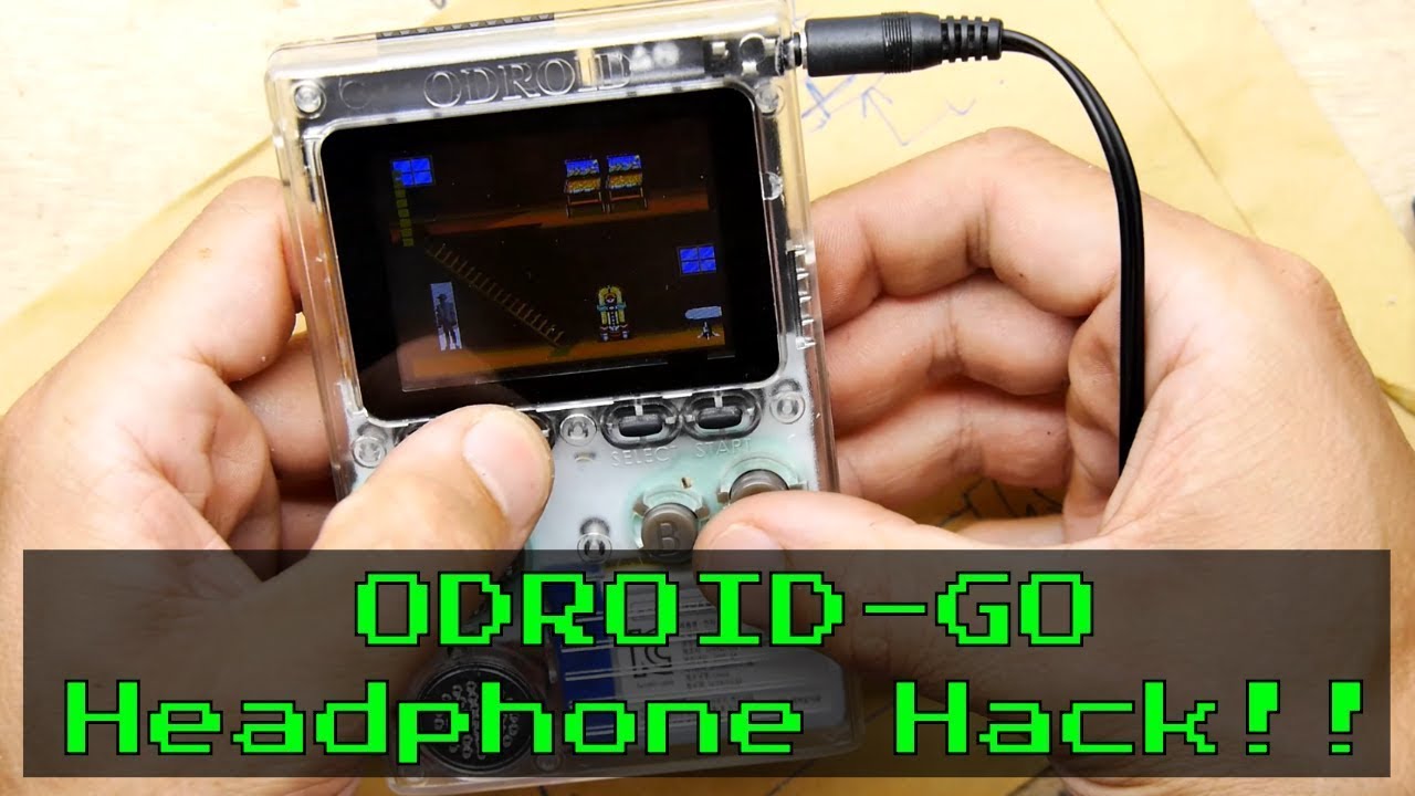 Finally Headphones on your odroid Go!