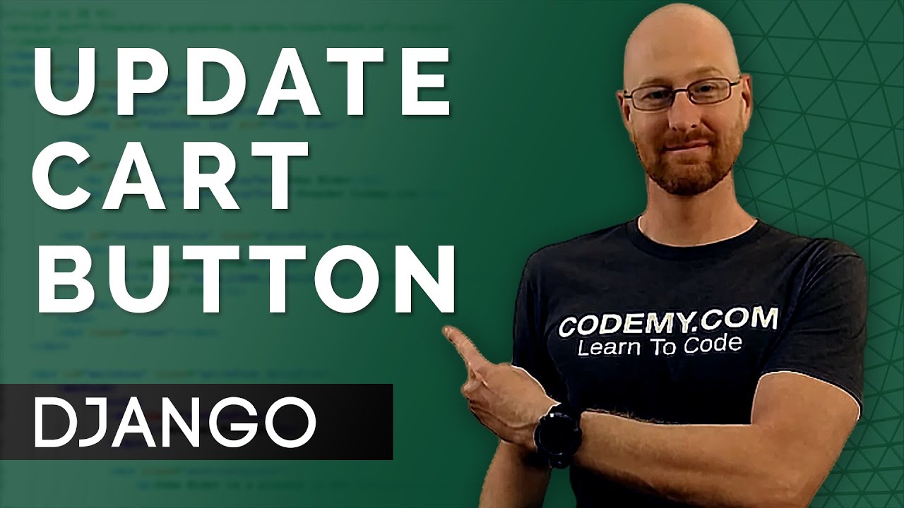 Update Shopping Cart Button - Django Wednesdays ECommerce 14
