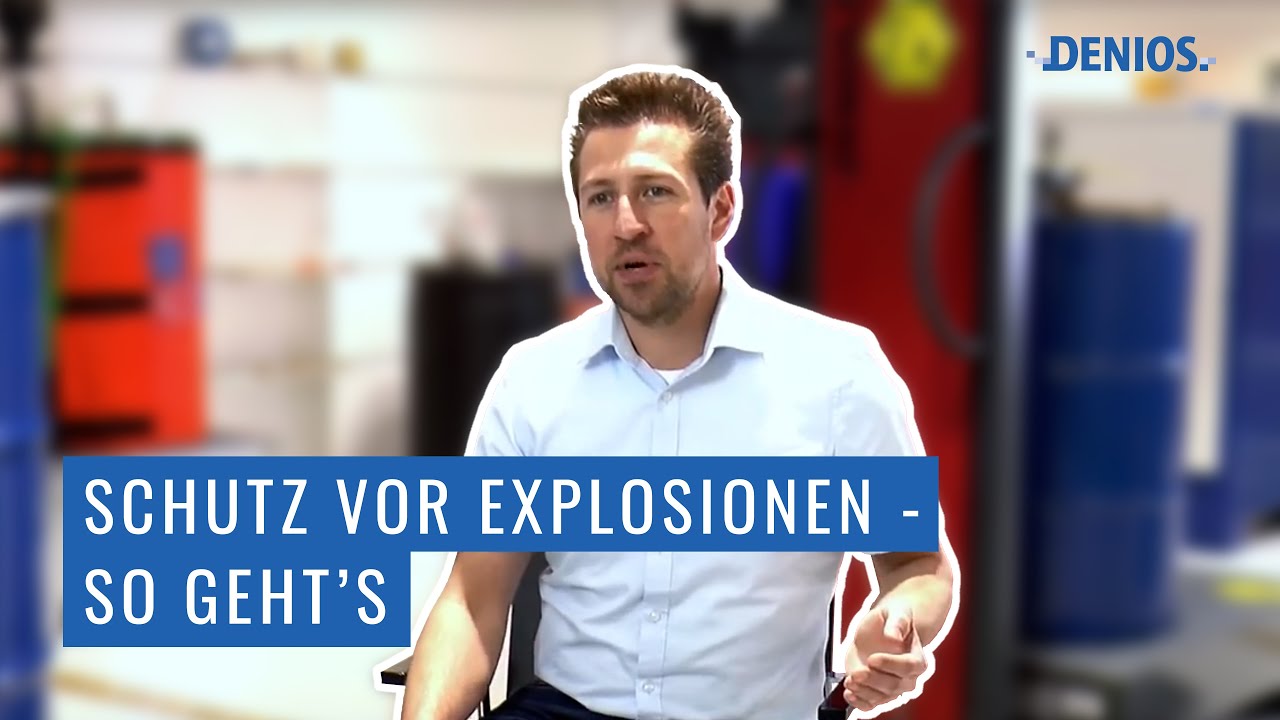 Explosionsschutz - Wichtige Tipps vom Experten im Interview  | DENIOS