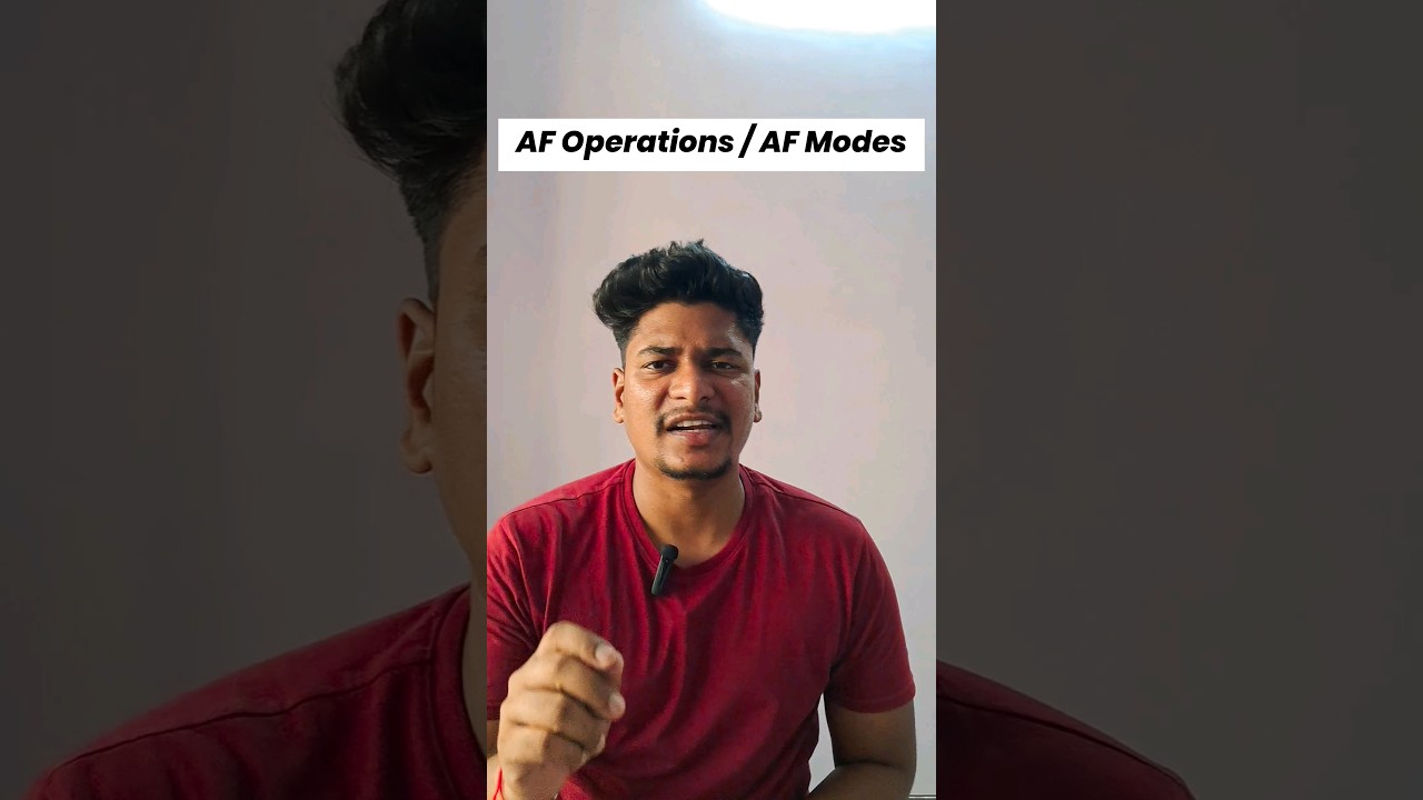 Autofocus Modes / AF Operations - One Shot (AF-S), AI Servo (AF-C), AI Focus (AF-A). #canon #nikon