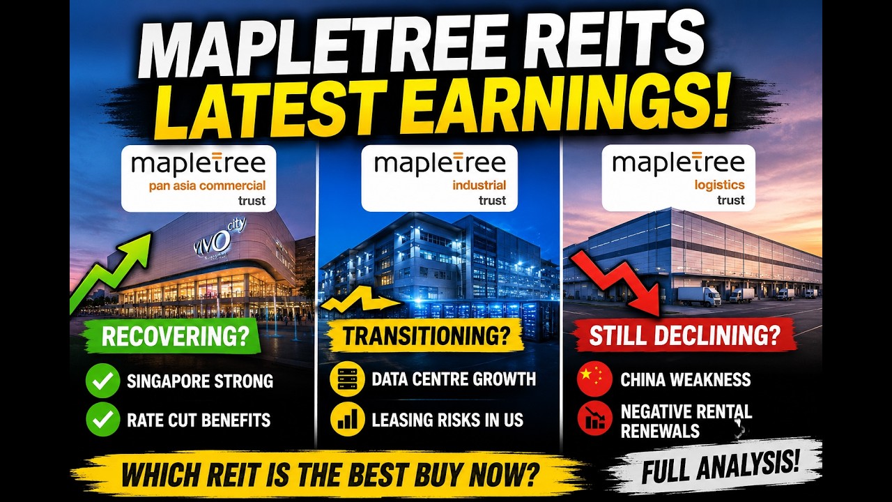 Лучший фонд недвижимости Mapletree для покупки в 2026 году (MLT против MIT против MPACT)