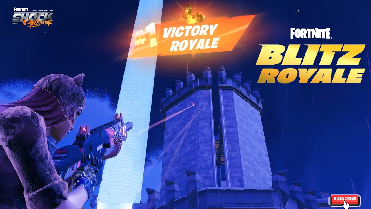 FORTNITE - BLITZ ROYALE - C6 S4 - SHOCK AND AWESOME