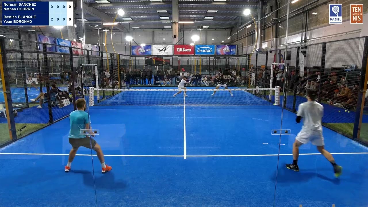 P2000 UrbanPadel Nantes - Bastien Blanqué / Yoan Boronad vs Norman Sanchez / Nathan Courrin
