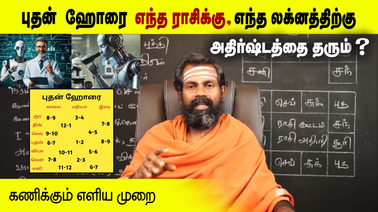 புதன் ஹோரை ~ இந்த ஒரு விஷயத்தை மட்டும் செய்யாதீங்க | horai secret | trending video | Tamil Astrology