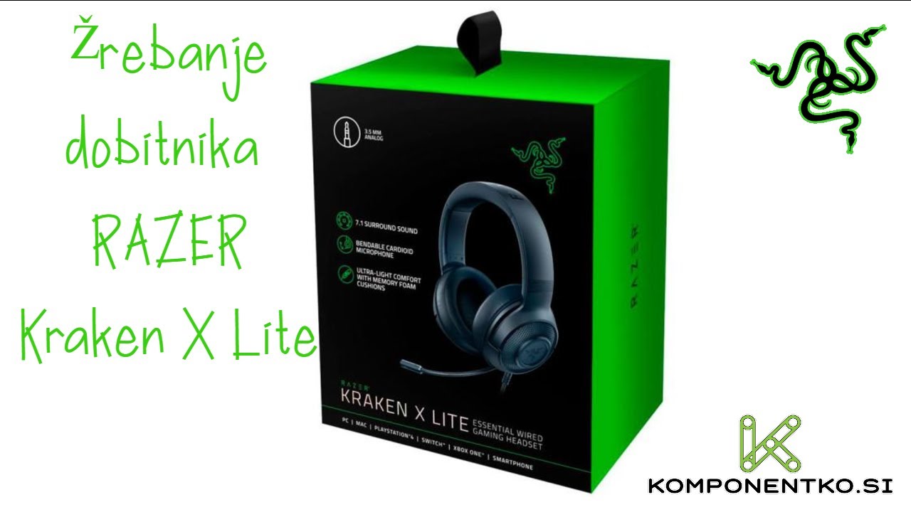 🔴GIVEAWAY🔴 RAZER Kraken X Lite  🔴