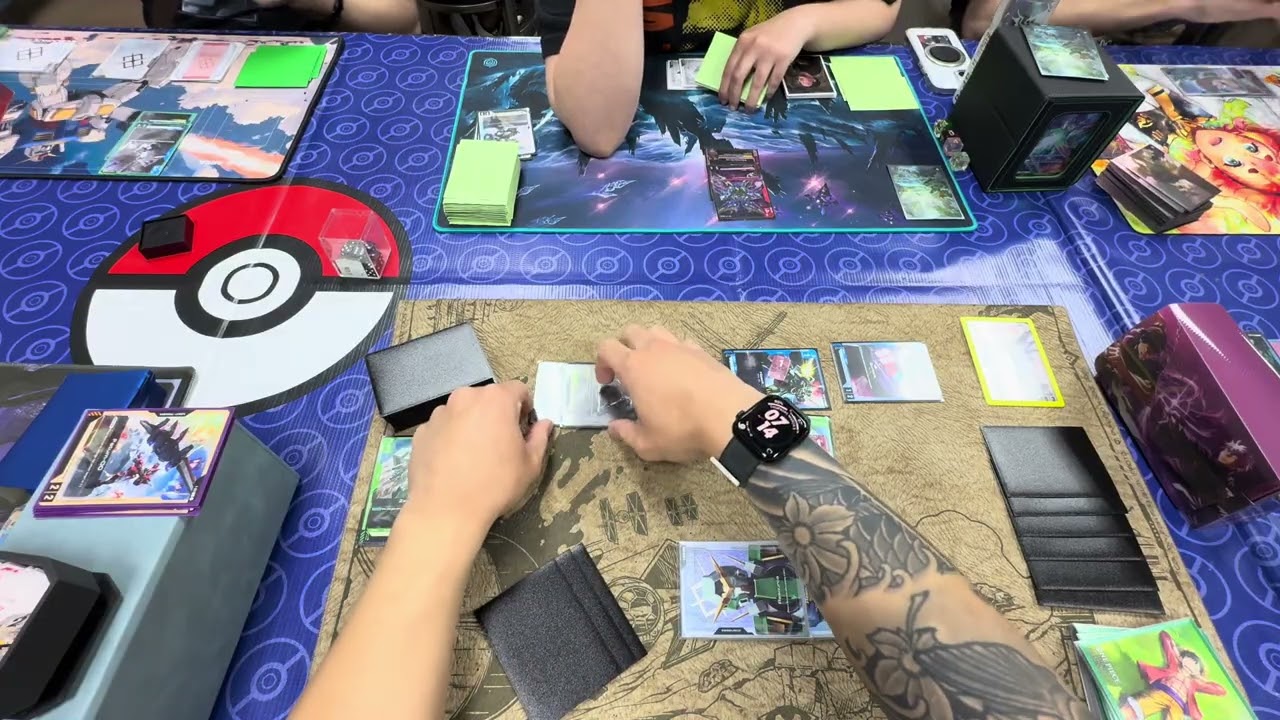 (GD03) BG Dynames vs RW NeoZeon Ping - Gundam Locals POV