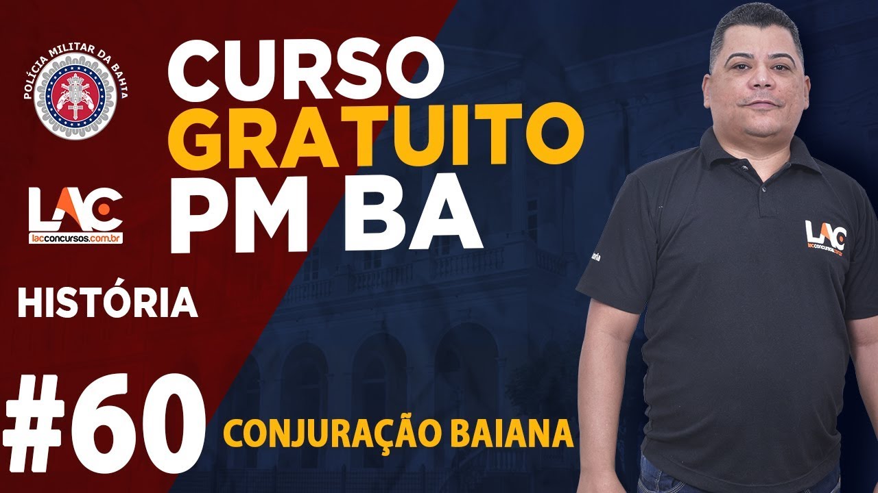 PM BA 2019 - Conjuração Baiana