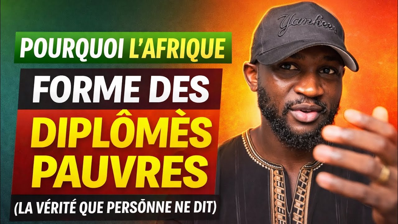Pourquoi l’Afrique forme des diplômés pauvres (la vérité que personne ne dit)