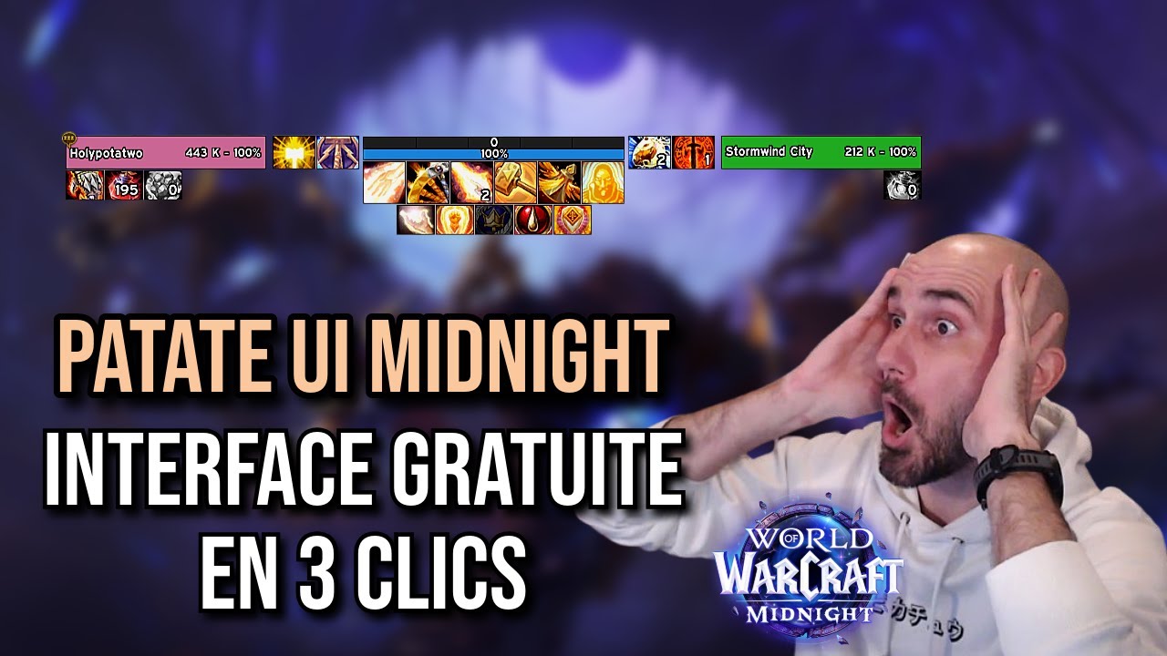 INTERFACE GRATUITE ET PERFORMANTE POUR MIDNIGHT § | World of Warcraft MIDNIGHT