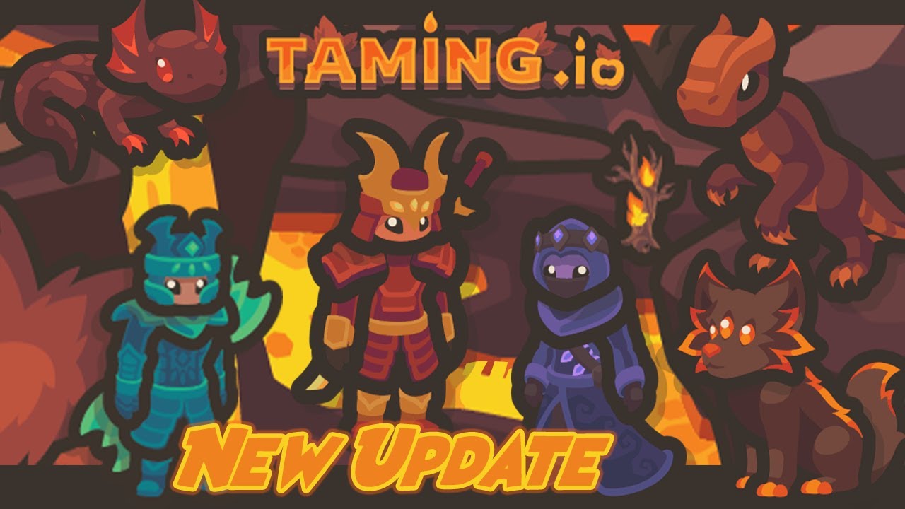 Taming.io New Update! New Biome, Lizard, Salamander, Cosmetic,....