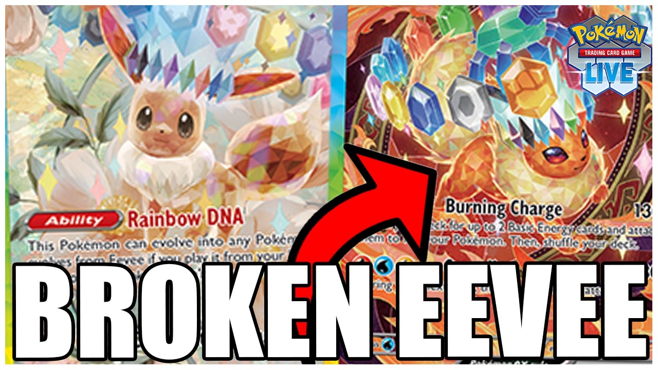 EEVEE EX makes this deck INSANE | Pokemon TCG Live Deck & Gameplay