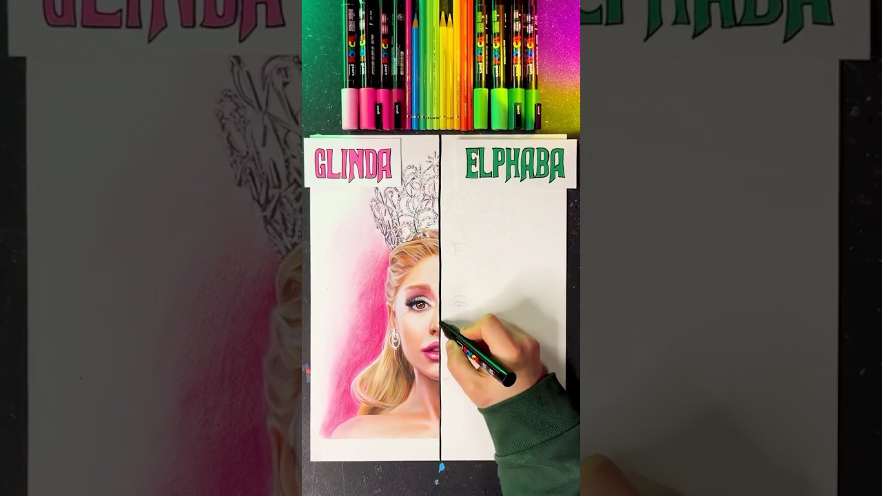 What if Ariana Grande played Elphaba | WICKED 🩷💚