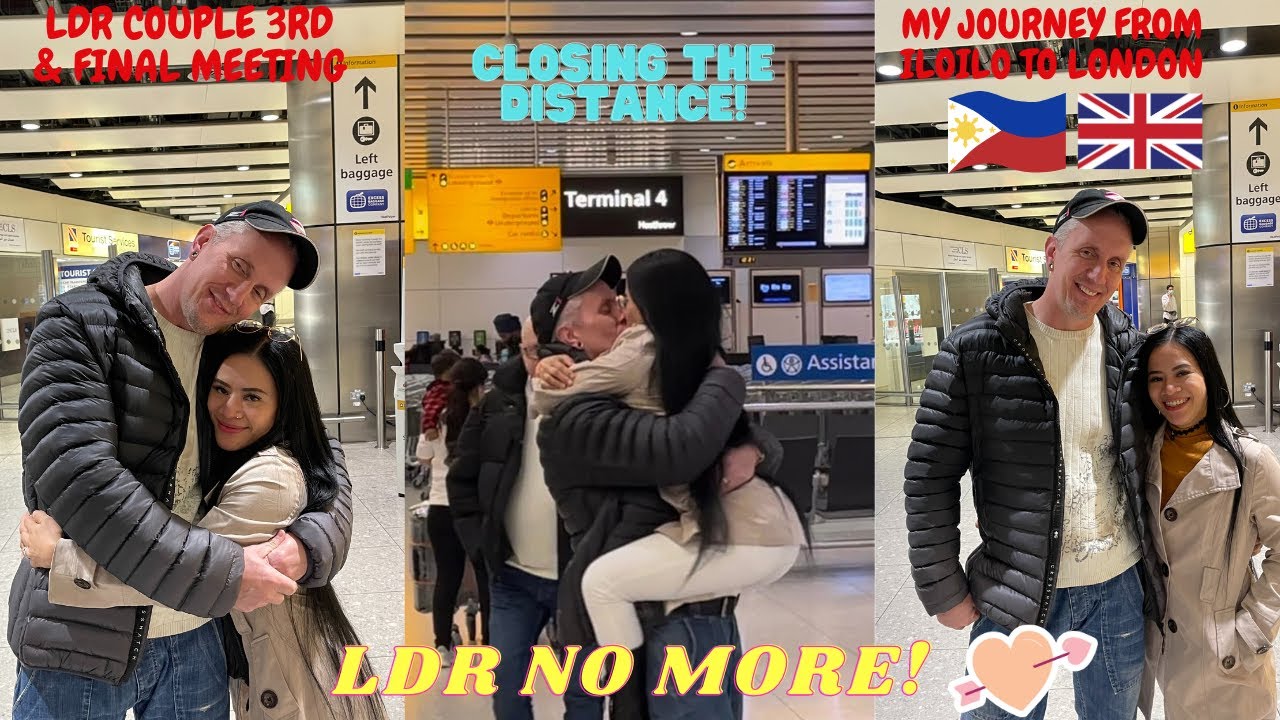 Последняя встреча пары LDR! LDR больше нет! Моё путешествие из Филиппин в Великобританию! Очень э...
