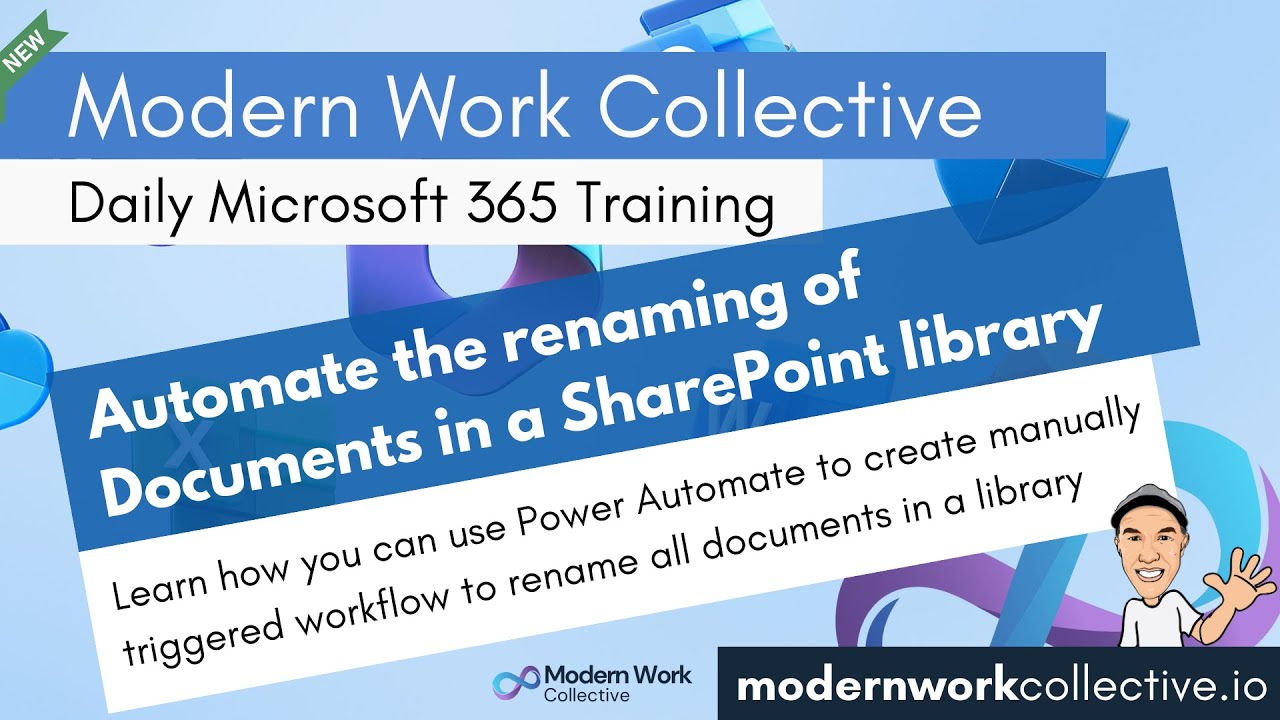 How to rename files automatically in bulk with Power Automate