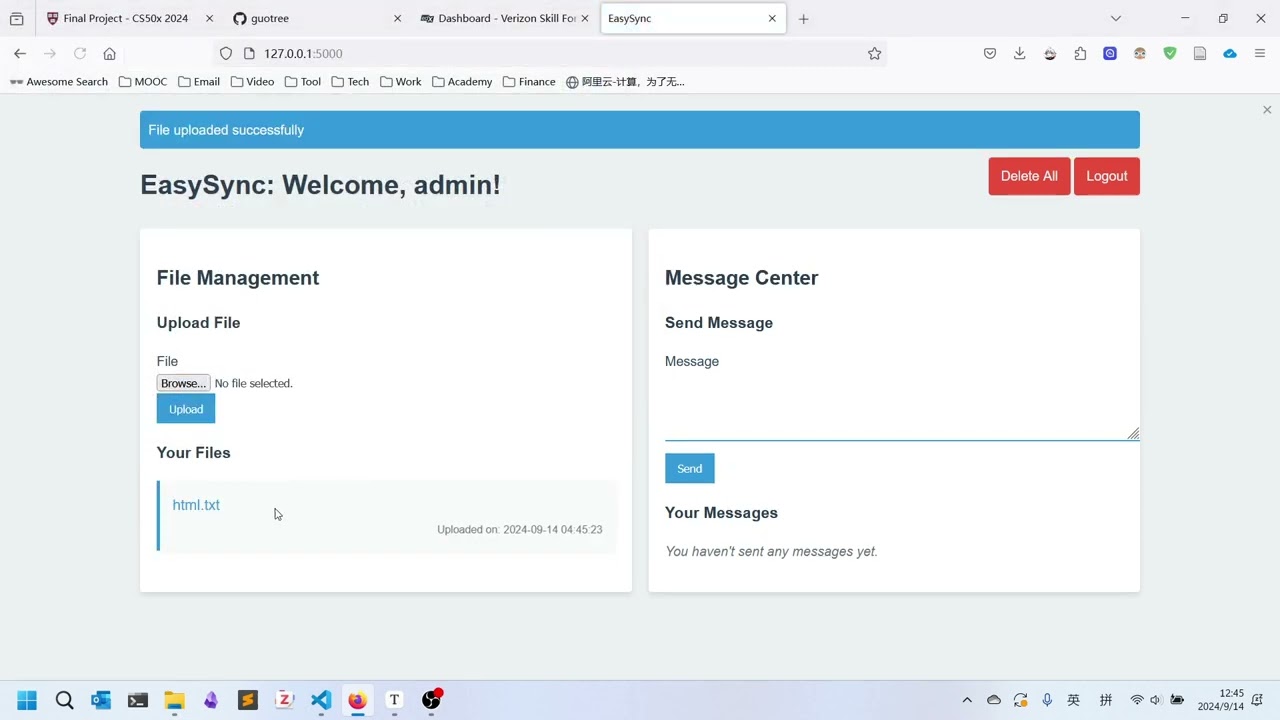CS50x Final Project - File Transfer Assistant