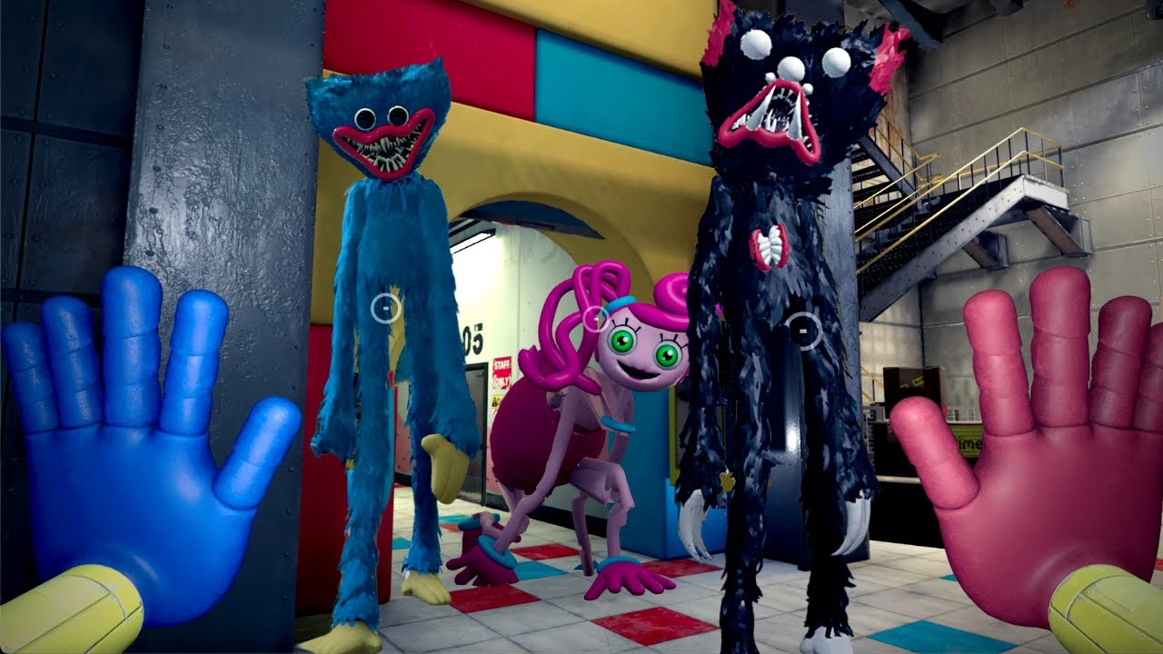 Huggy Wuggy & Killy Willy & Mommy Long Legs Wanna EAT ME [Poppy Playtime]