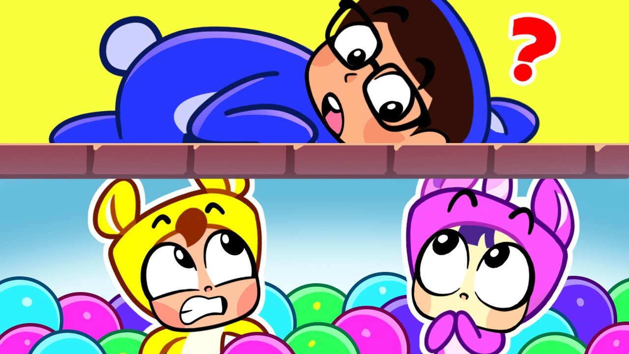 🤫 Diversión en la Habitación Secreta 🛏️ Desafío para Niños 🎮 No Te Metas Demasiado en el Juego