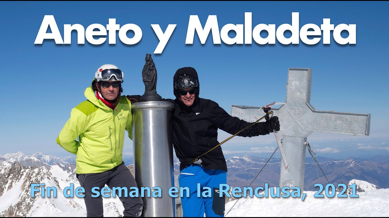 Aneto (3.404m) y Madaleta (3.312m), desde la Renclusa