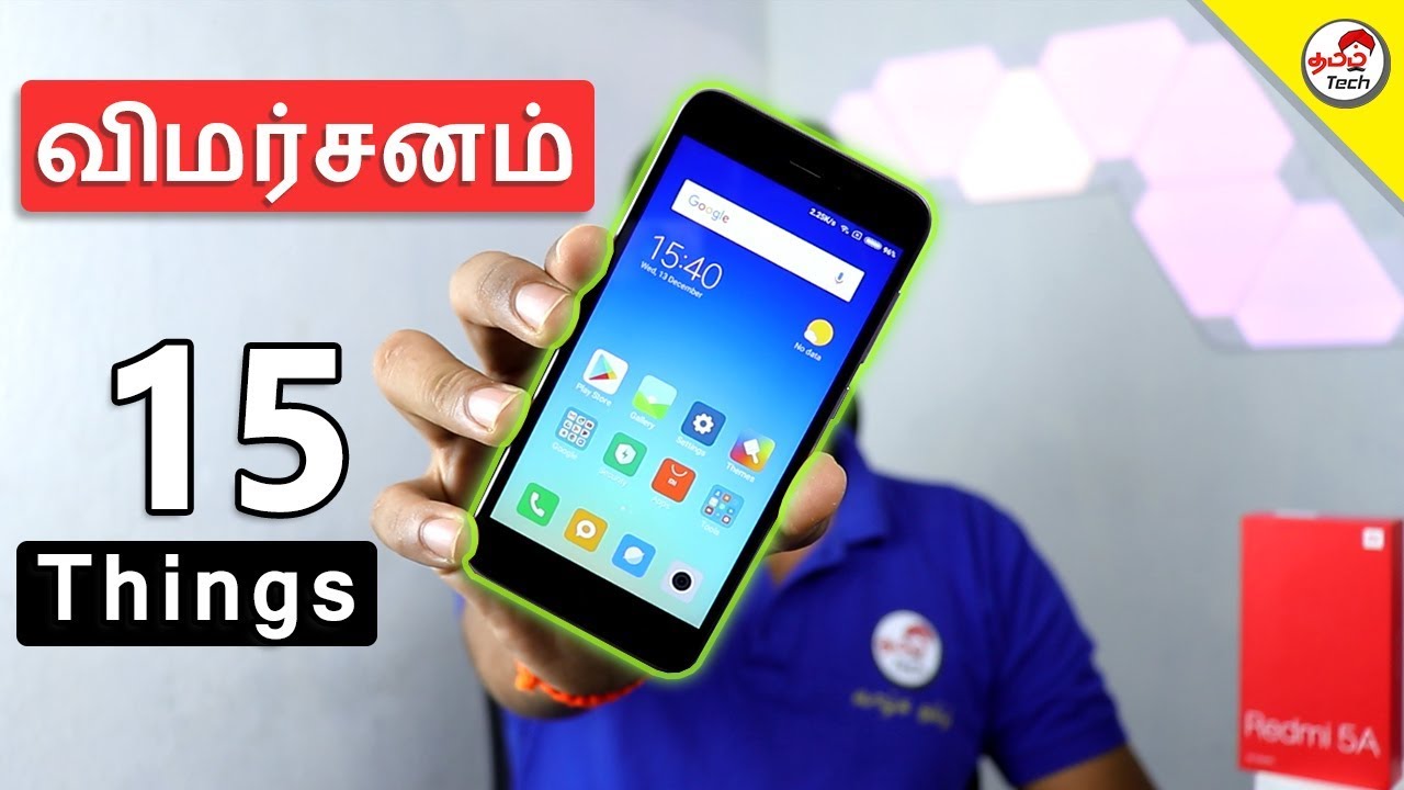 Redmi 5A Unboxing & Review + 15 things before Buying | Tamil Tech