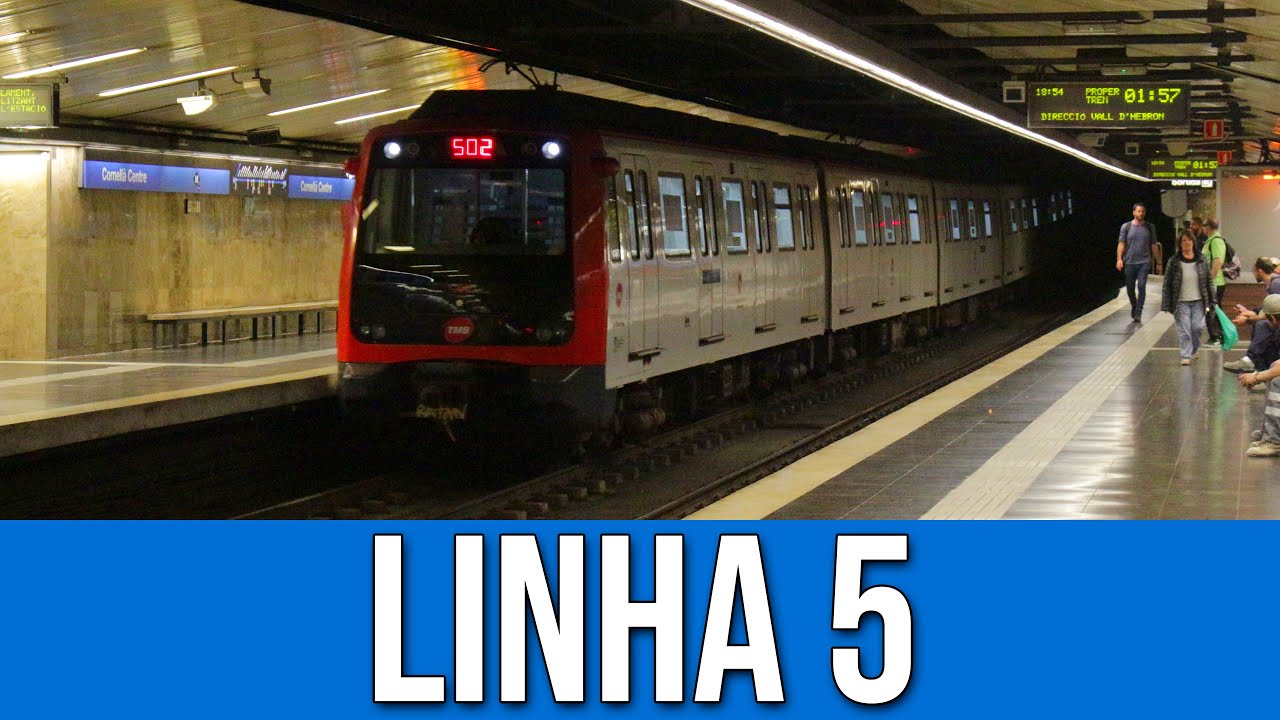 Linha 5 do Metrô de Barcelona/Espanha
