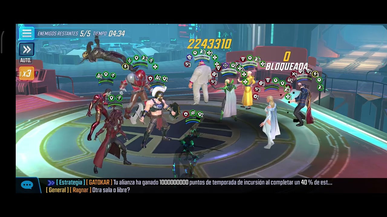 MSF War Counter. Undying+Ares 4.1M vs Astral 10.4M
