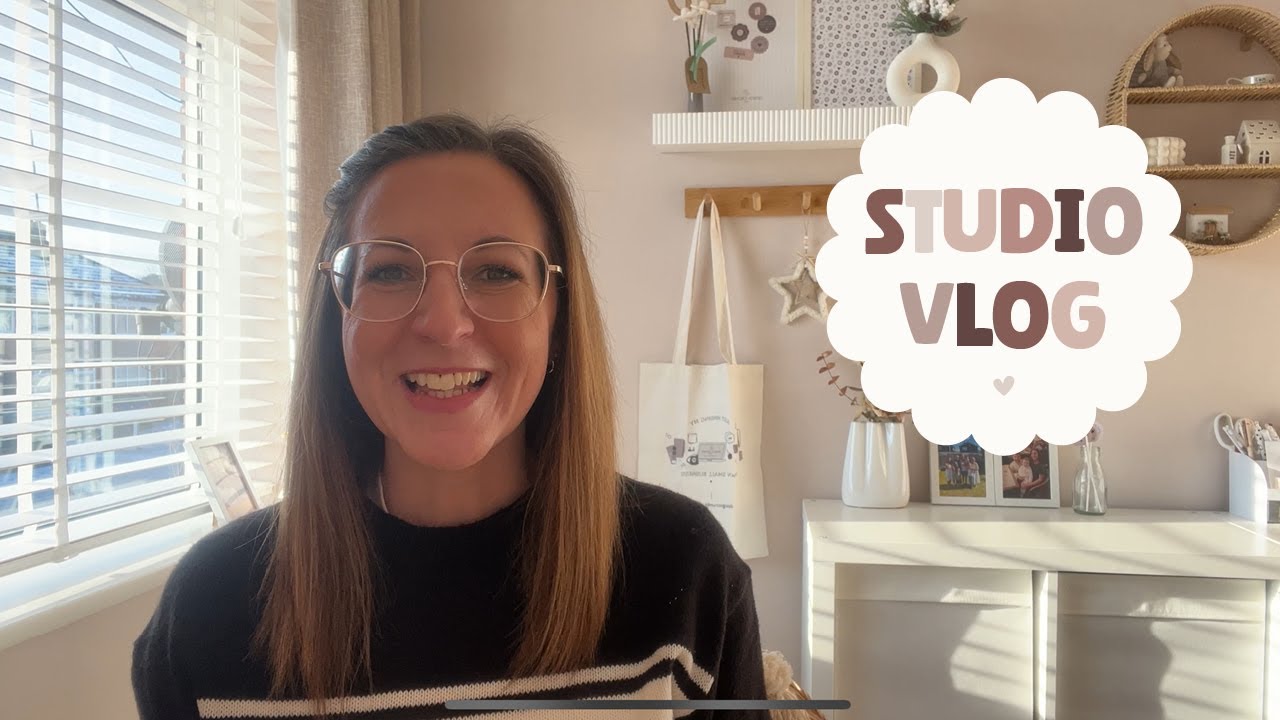 Studio Vlog 002 | More snow, my creative small business story, what’s in my brand design package