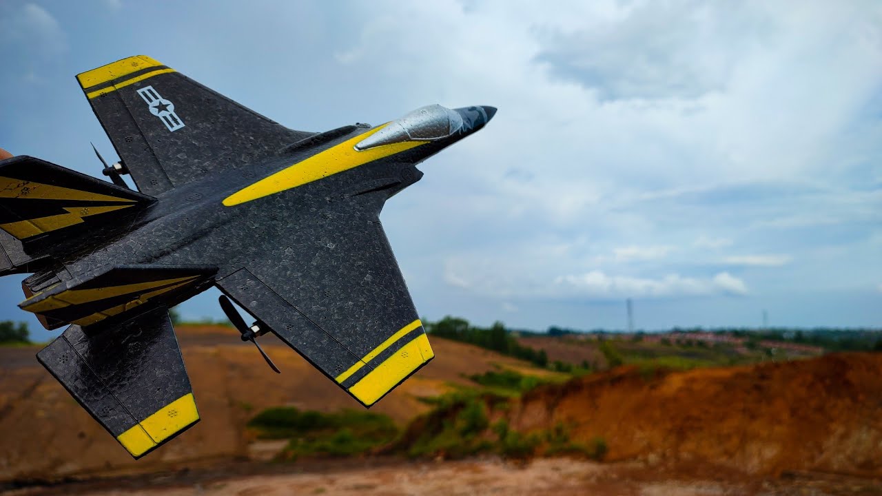 RC Aircraft F35B Lighting Pesawat Tempur Remote Control Anti Hancur Terbaik Canggih
