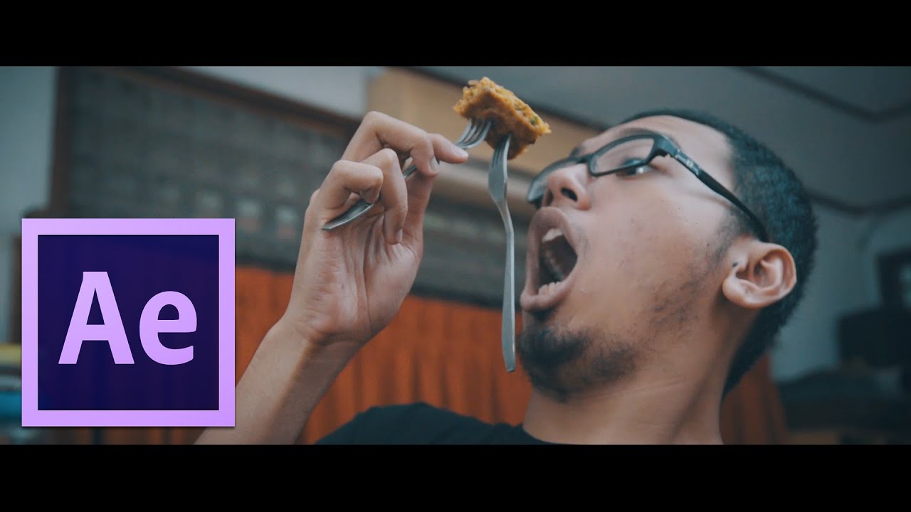 After Effects Tutorial - 2D Tracking with Fay In, 3D Tracking & Throw a Fork to Your Friend!