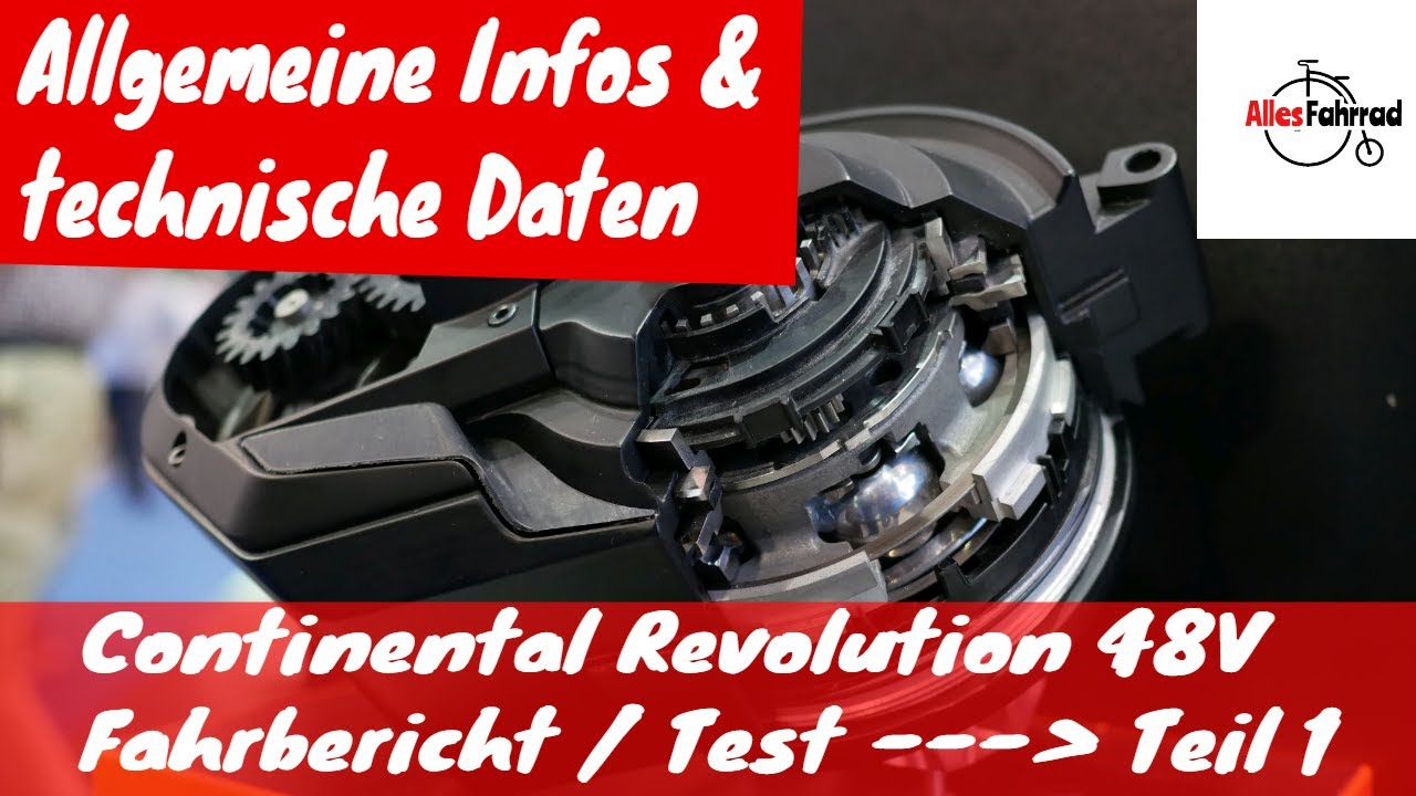 Continental 48V Revolution Antrieb Test - Teil1/4 - echte Revolution oder gehypet? |Alles Fahrrad 55