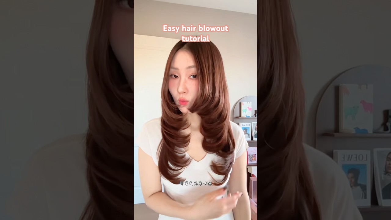 Самый простой способ сделать укладку феном 💇🏻‍♀️✨ 