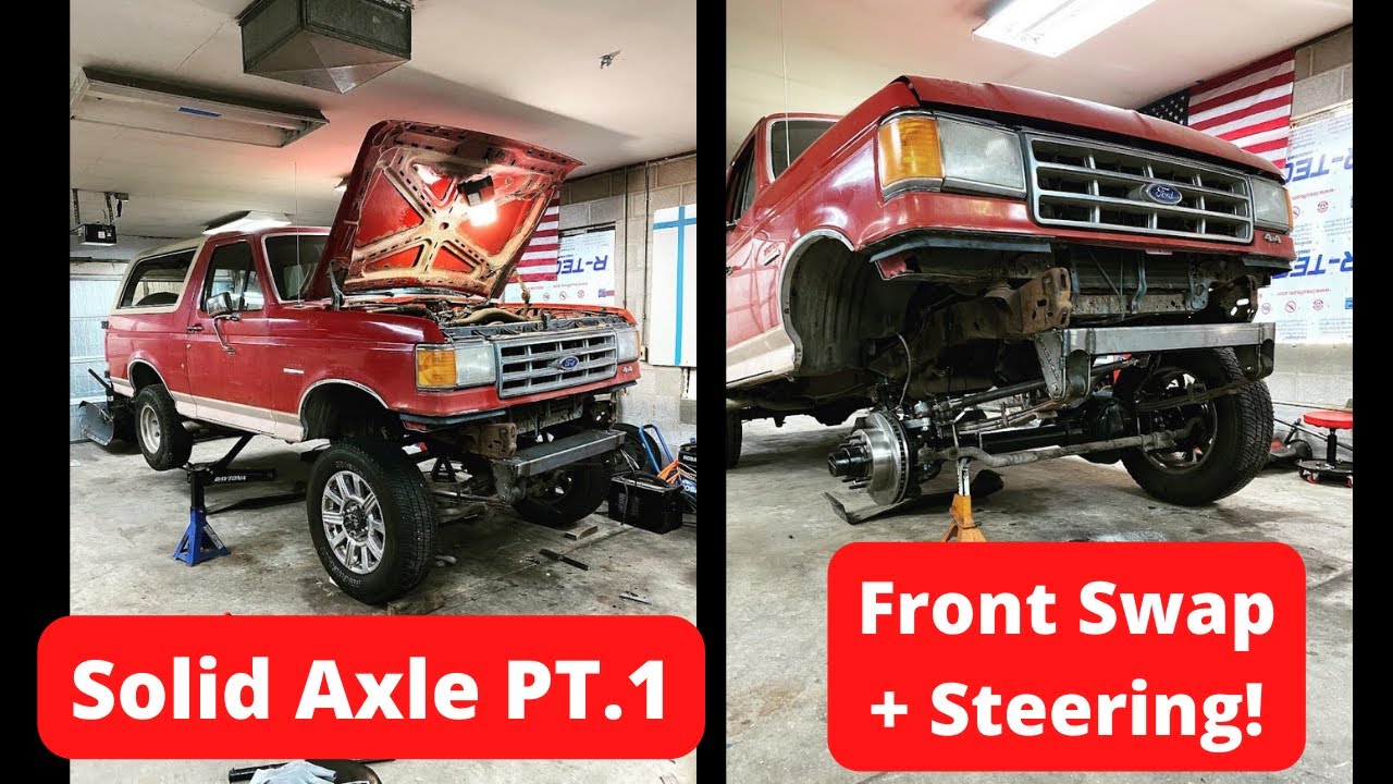 SUPER DUTY Замена оси в моем BRONCO PT.1