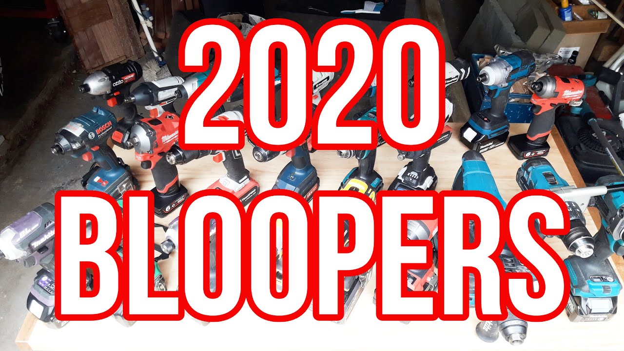 2020 BLOOPERS From Tools & Stuff and Builds & Stuff | Merry Christmas!