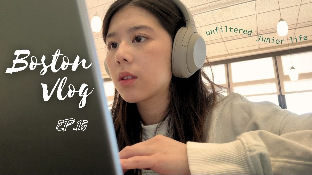 Boston Vlog Ep.15 | 大三的真實留學生活🥸