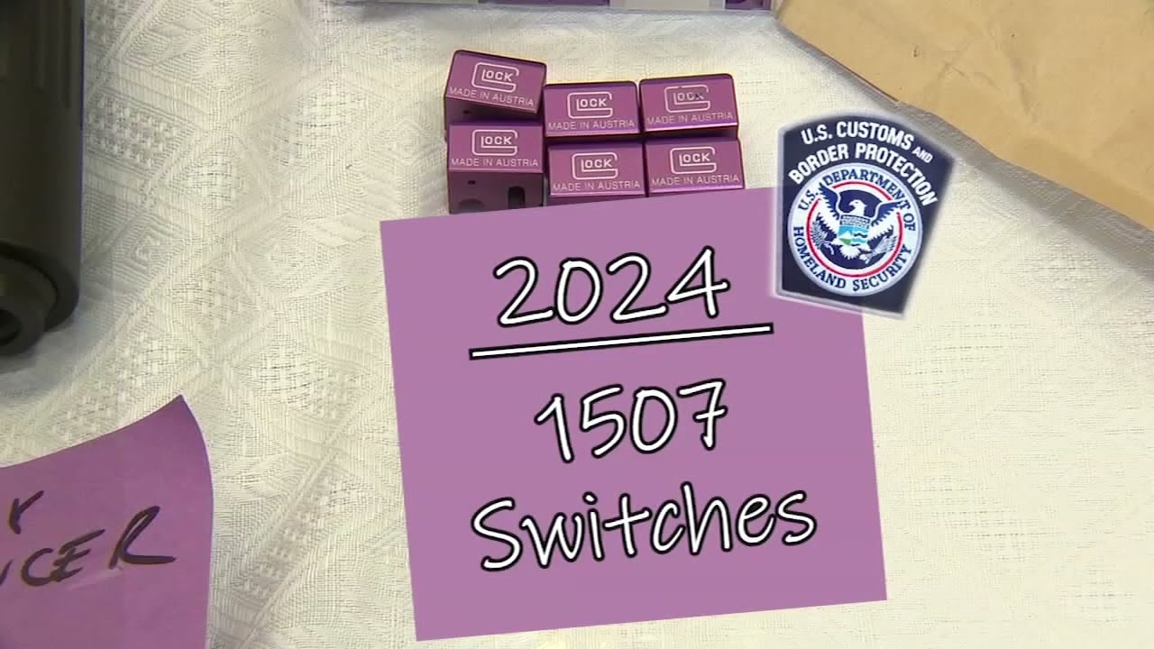 CBP seizing illegal weapon parts trafficked into US through China